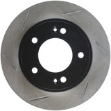 StopTech Sport Slotted 11-17 Hyundai Elantra Rear Right Slotted Rotor