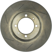 Load image into Gallery viewer, StopTech Power Slot 89-93 Mitsubishi Galant / 89-92 Eagle 2000 GTX Slotted Rear Left Rotor