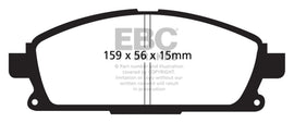 EBC 01 Infiniti Q45 4.1 Greenstuff Front Brake Pads