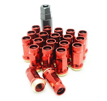 Load image into Gallery viewer, Wheel Mate Muteki SR45R Lug Nut Kit Lock Set 12x1.5 45mm - Red 4pcs