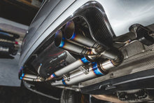 Load image into Gallery viewer, VR Performance 01-05 BMW M3 E46 Titanium Exhaust System- Quad Titanium Tips