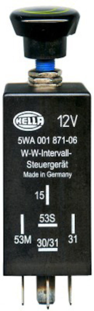 Hella Control Unit Wash/Wipe/Int 24V