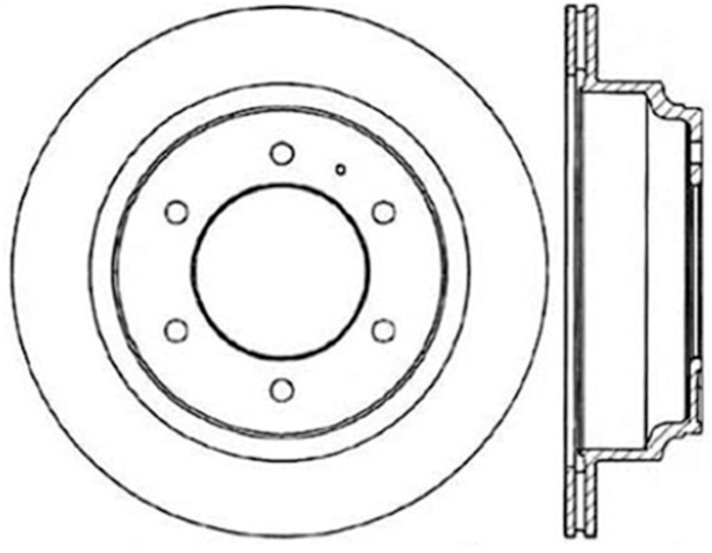 StopTech Drilled Sport Brake Rotor