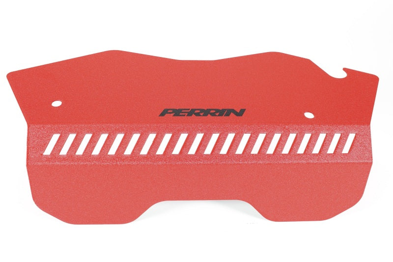 PERRIN 22-25 Subaru WRX Pulley Cover - Red (TALL - For Use w/o PERRIN AOS) - GTR Auto