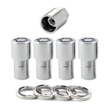 Load image into Gallery viewer, McGard Wheel Lock Nut Set - 4pk. (Long Shank Seat) 7/16-20 / 13/16 Hex / 1.75in. Length - Chrome