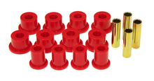 Load image into Gallery viewer, Prothane 89-99 Toyota Truck 4wd Rear Spring &amp; Shackle Bushings - Red