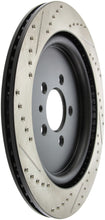 Load image into Gallery viewer, StopTech Sport Drilled &amp; Slotted Rotor - Rear Right
