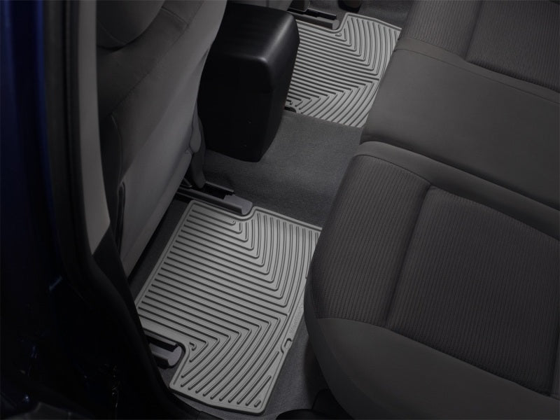 WeatherTech 05-11 Toyota Tacoma Front and Rear Rubber Mats - Grey