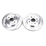 Power Stop 03-05 Kia Rio Front Evolution Drilled & Slotted Rotors - Pair