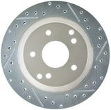 StopTech Select Sport 89-95 Chevrolet Corvette Slotted and Drilled Left Rear Rotor