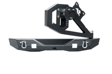 Load image into Gallery viewer, Rugged Ridge 07-18 Jeep Wrangler (JK/JKU) XOR Rear Bumper w/Swing Out Tire Carrier - Tex. Blk