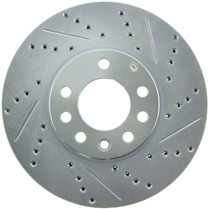 StopTech Select Sport Drilled & Slotted Rotor - Front Left
