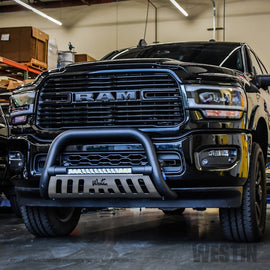 Westin 19-20 Ram 2500/3500 Ultimate LED Bull Bar - Textured Black - GTR Auto