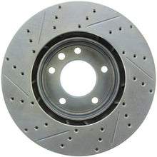 Load image into Gallery viewer, StopTech 04-10 Porsche Cayenne Select Sport Drilled and Slotted Brake Rotor - Front Left