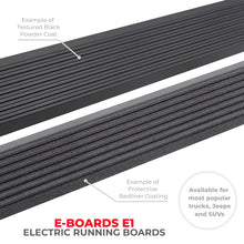 Load image into Gallery viewer, Go Rhino 22-23 Toyota Tundra CrewMax Cab 4dr E-BOARD E1 Electric Running Board Kit - Bedliner Coatng - GTR Auto