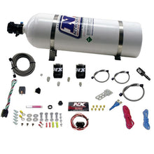 Load image into Gallery viewer, Nitrous Express Dodge Hemi/SRT8 Single Nozzle Fly By Wire Nitrous Kit (35-150HP) w/15lb Bottle