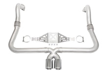 Load image into Gallery viewer, SOUL 17+ Porsche 718 Cayman / Boxster Performance Exhaust - Manual - Pol. Chrome Dual Wall Tips