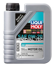 Load image into Gallery viewer, LIQUI MOLY 1L Special Tec V Motor Oil SAE 0W20 - Single