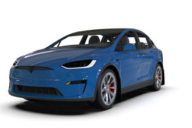 Rally Armor 22-26 Tesla Model X Black UR Mud Flap w/Blue Logo