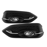 Spyder Honda Civic 2014-2015 2Dr/Coupe (EX Model Only)OEM Fog Light W/Switch- Clear FL-HC2014-2D-C