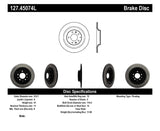 StopTech 06-07 Mazda Tribute 6 Slotted & Drilled Left Rear Rotor