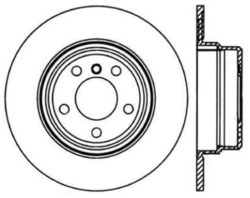 StopTech Slotted & Drilled Sport Brake Rotor