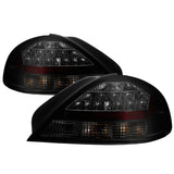 Spyder 99-05 Pontiac Grand Am LED Tail Lights - Black Smoke