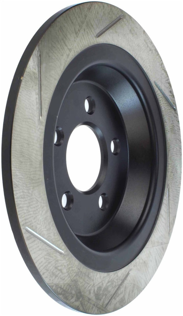 StopTech 15-17 Ford Mustang Sport Slotted Rear Left Rotor