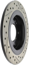 Load image into Gallery viewer, StopTech 13-18 Kia Optima SportStop Slotted &amp; Drilled Rear Right Rotor