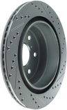 StopTech Select Sport 07-10 Chevrolet Avalanche 1500 Slotted & Drilled Right Rear Rotor