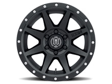 Load image into Gallery viewer, ICON Rebound 17x8.5 6x5.5 25mm Offset 5.75in BS 93.1mm Bore Satin Black Wheel