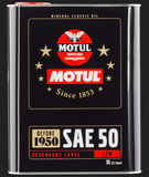 Motul Classic SAE 50 Oil - 2L - Single