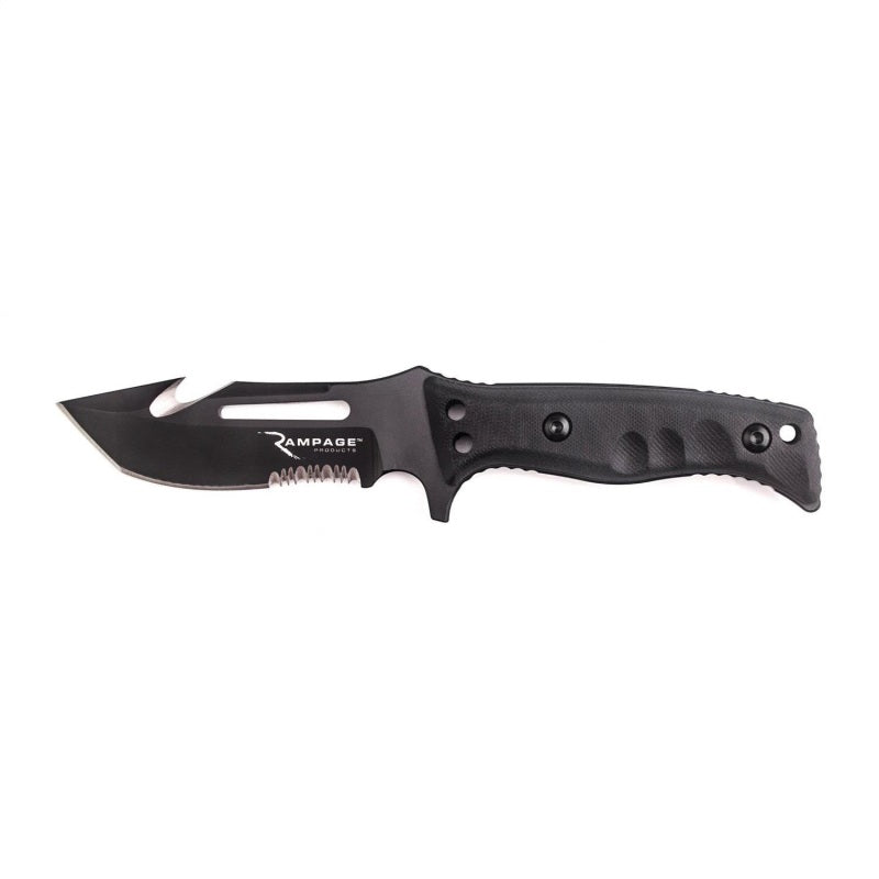 Rampage 1955-2019 Universal Trail Recovery Knife - Black