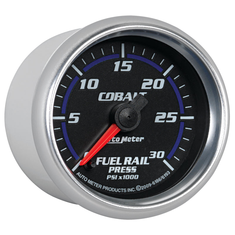 Autometer Cobalt 52mm 0-30,000 PSI F/S Electronic Diesel Fuel Rail Pressure Gauge (Cummins 5.9L)