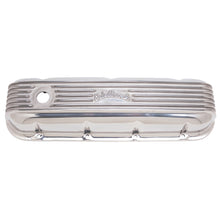 Load image into Gallery viewer, Edelbrock Valve Cover Classic Series Chevrolet 1965 and Later 396-502 V8 Polshed