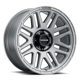 Raceline 944GS Outlander 17x8.5in / 5x139.7 BP / 18mm Offset / 106.5mm Bore - Greystone Wheel