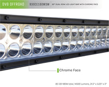 Load image into Gallery viewer, DV8 Offroad Chrome Series 30in Light Bar 180W Flood/Spot 3W LED