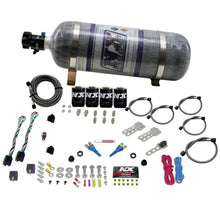 Load image into Gallery viewer, Nitrous Express GM EFI Dual Stage Nitrous Kit (50-150HP x 2) w/Composite Bottle