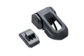Omix Hood Catch & Bracket Set 18-22 Jeep Wrangler JL 20-22 Jeep Gladiator - GTR Auto