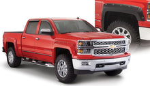 Load image into Gallery viewer, Bushwacker 14-18 Chevy Silverado 1500 Fleetside Pocket Style Flares 4pc - Black