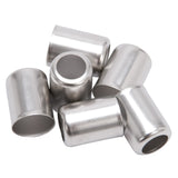 Russell Performance -10 AN Stainless Steel Crimp Collars (O.D. 0.825) (6 Per Pack)