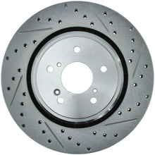 Load image into Gallery viewer, StopTech Select Sport Drilled &amp; Slotted Rotor - Front Left