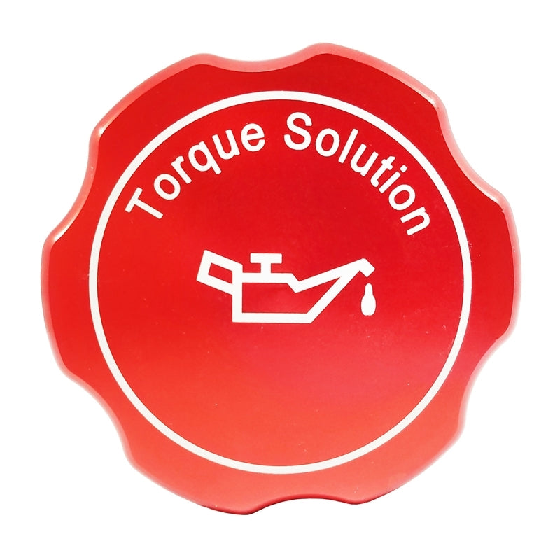 Torque Solution Billet Oil Cap 89+ Subaru - Red