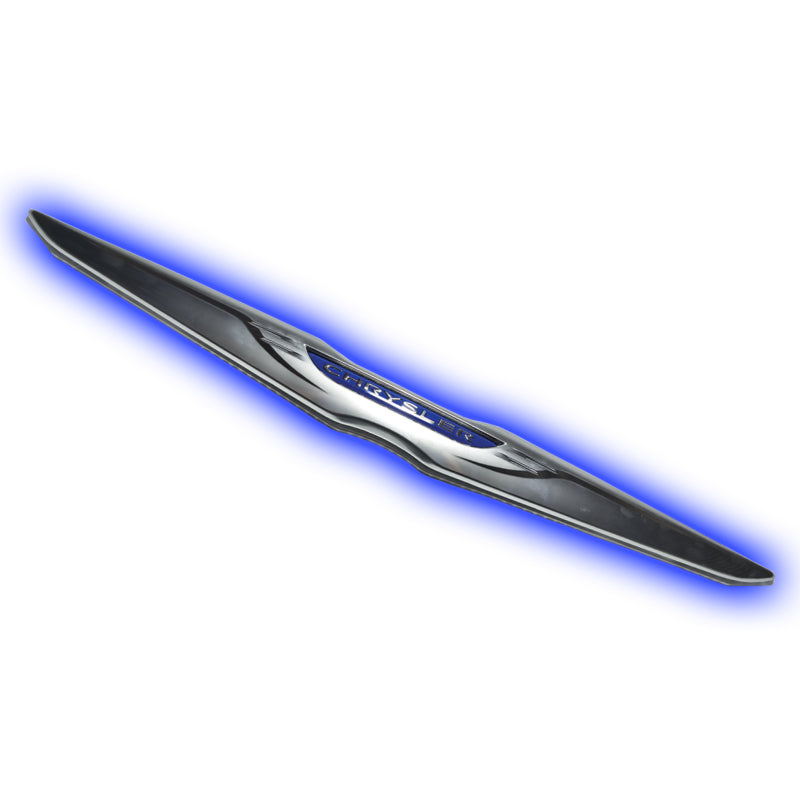 Oracle Chrysler Illuminated LED Sleek Wing - Blue SEE WARRANTY