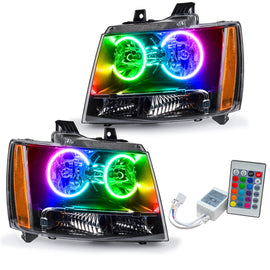 Oracle 07-13 Chevy Avalanche Pre-Assembled SMD Headlights - w/ Simple Controller