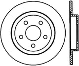 StopTech 98-04 Cadillac Seville Cryo-Stop Rear Premium Rotor