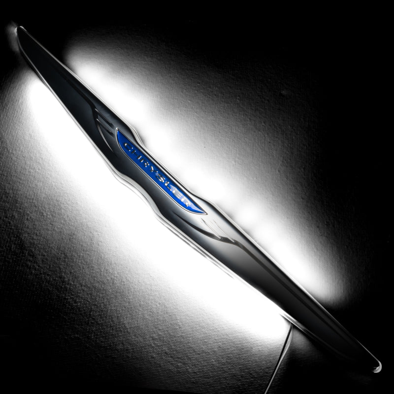 Oracle Chrysler Illuminated LED Sleek Wing - White NO RETURNS