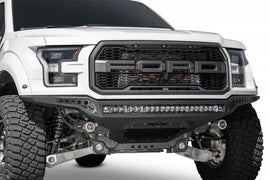 Addictive Desert Designs 17-20 Ford F-150 Raptor Rock Fighter Frame Cut Front Bumper - GTR Auto