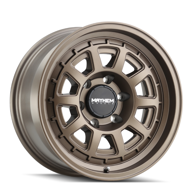 Mayhem 8303 Voyager 17x8.5 / 5x127 BP / 0mm Offset / 78.1mm Hub Dark Bronze Wheel