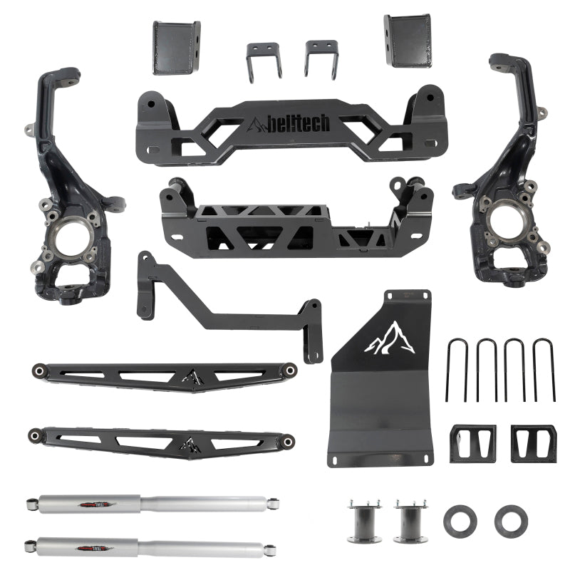 Belltech 2021+ Ford F150 4WD Trail Performance 6in. Base Lift Kit w/ Shocks